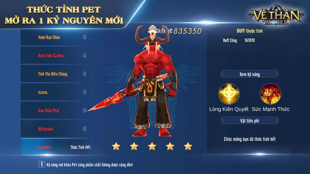 Screenshot of Vệ Thần Mobile