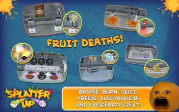 Annoying Orange: Splatter Up! Game Screenshot
