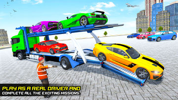 Crazy Truck Car Transport Game Game Screenshot