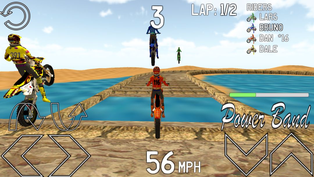 Pro MX 3 screenshot game