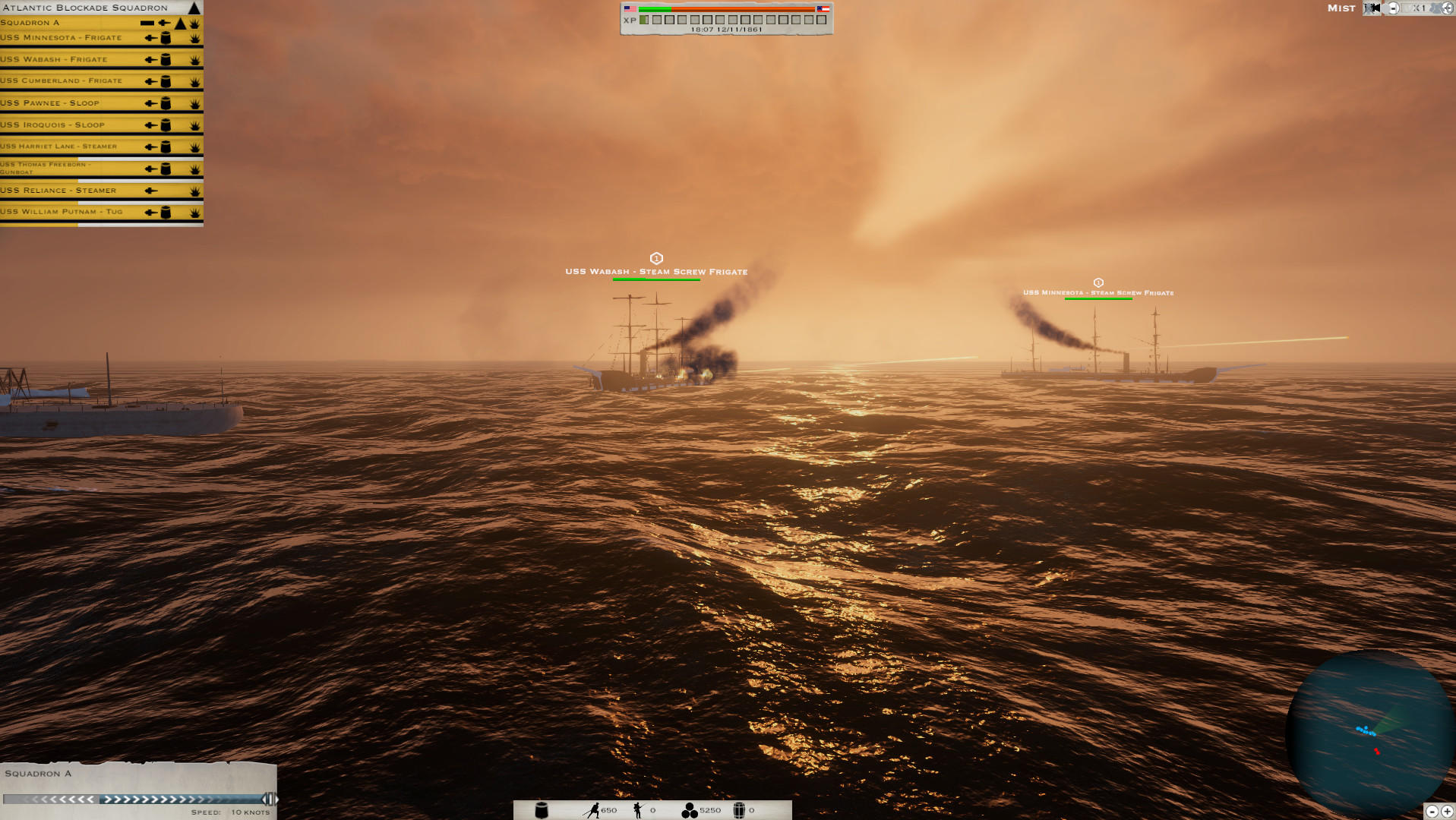 Screenshot of Victory At Sea Ironclad