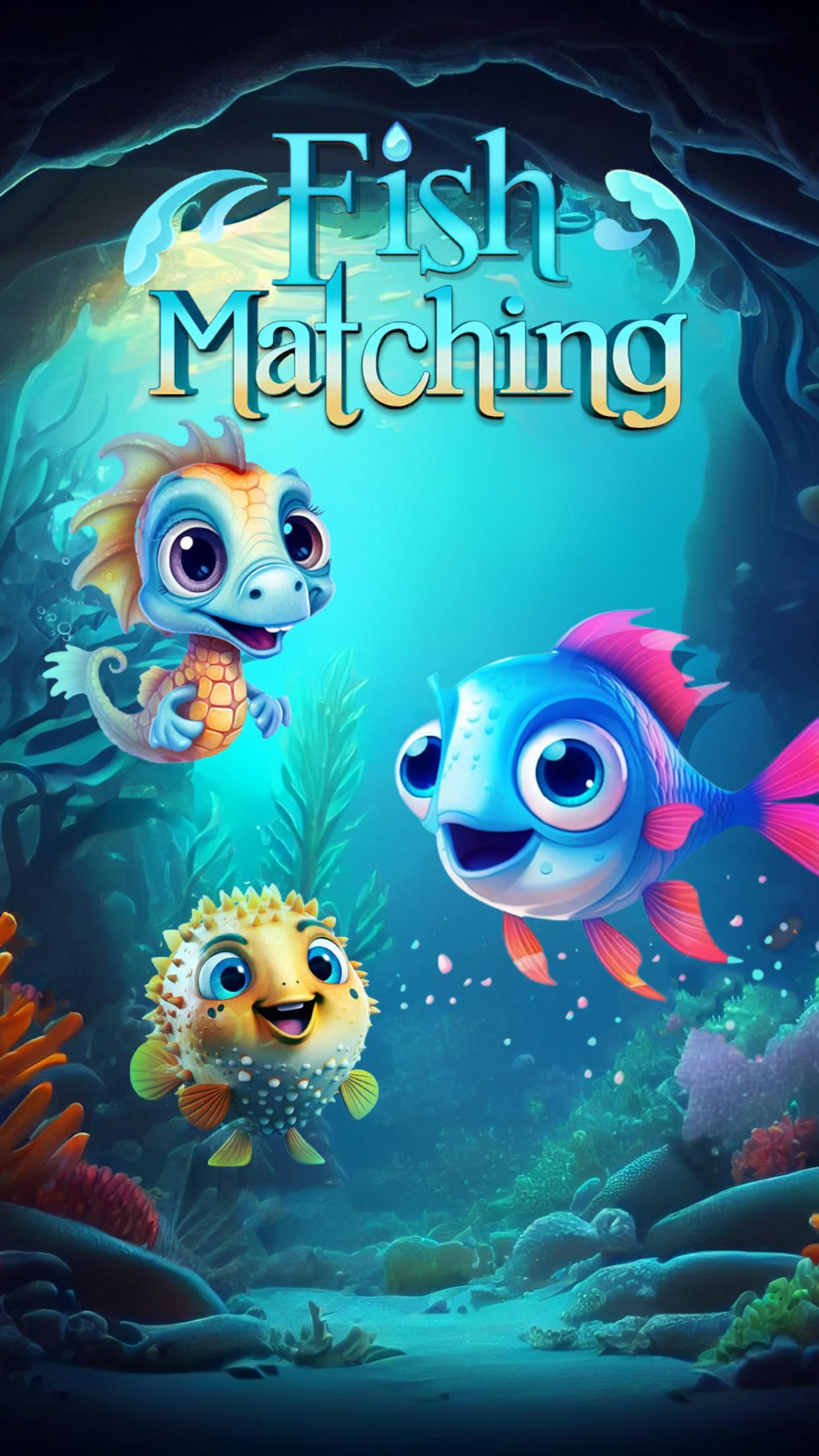 Fish Matching - Mahjong Game Game Screenshot