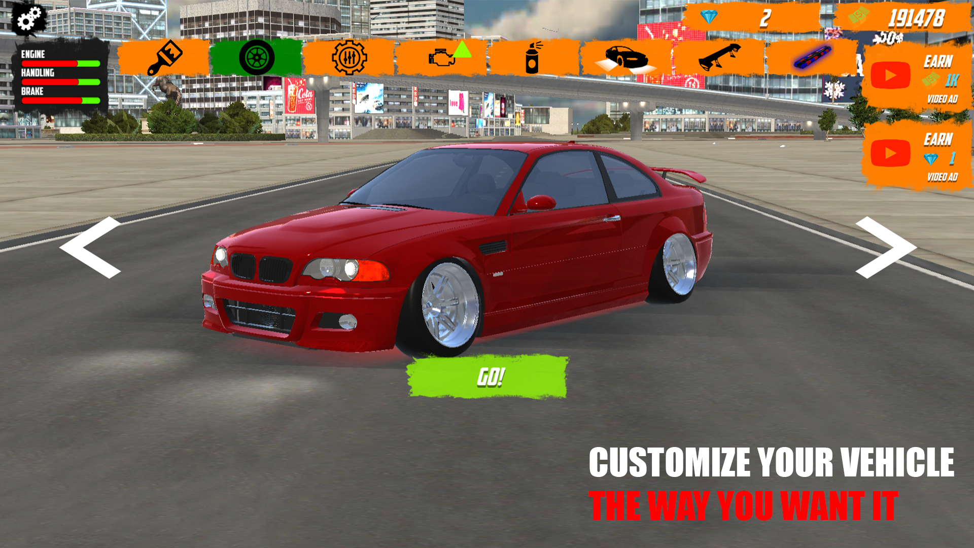 MRace Drift Simulator Game Screenshot