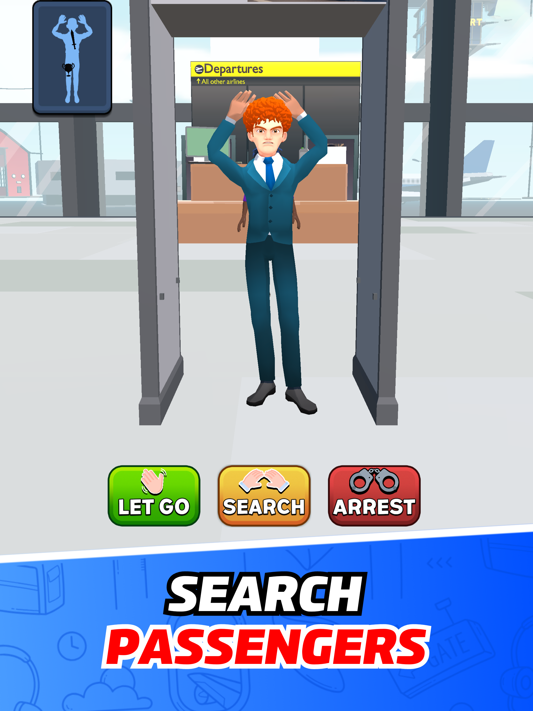 Airport Security Simulator 911 Game Screenshot