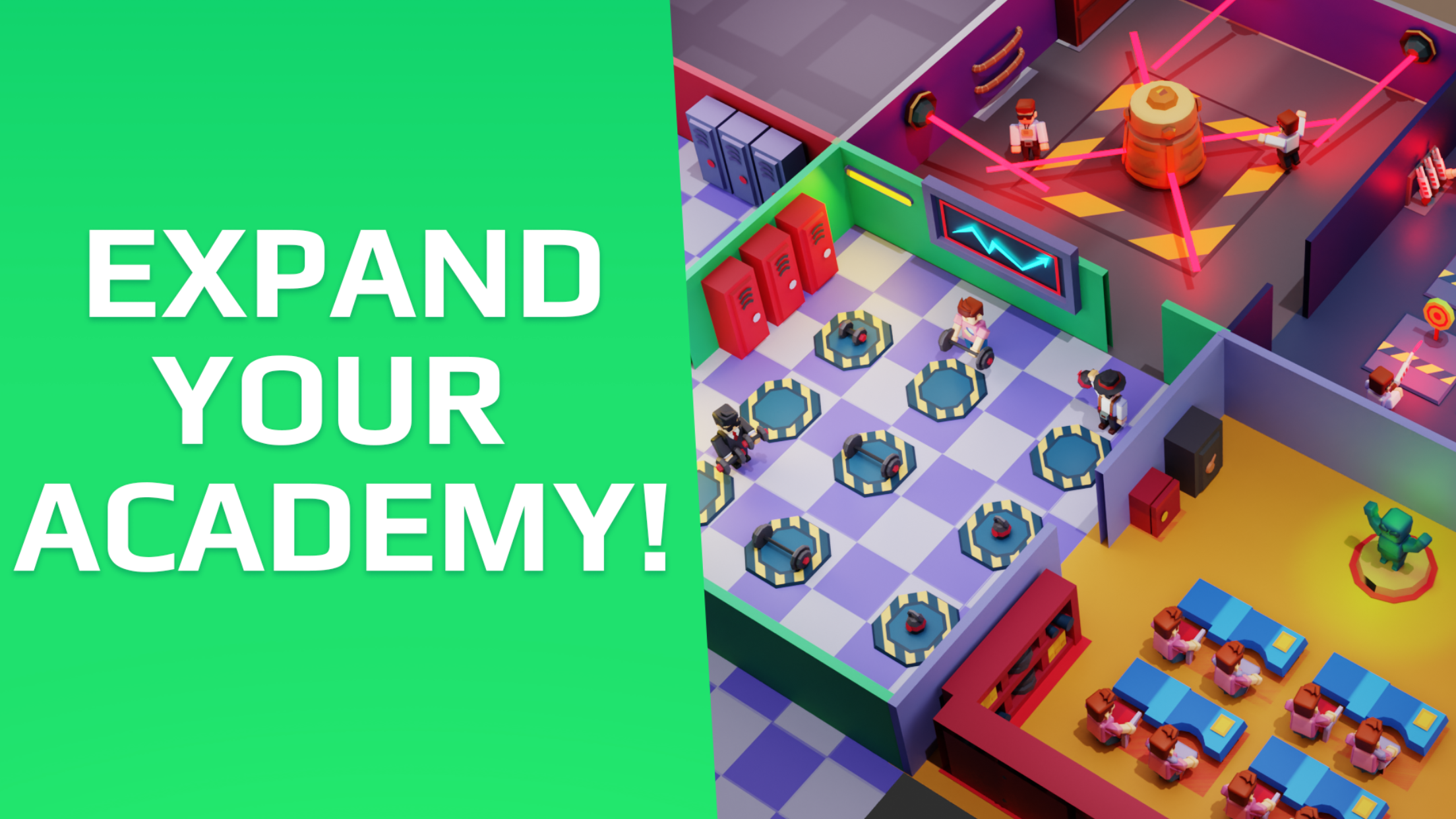 Screenshot of Spy Academy - Tycoon Games