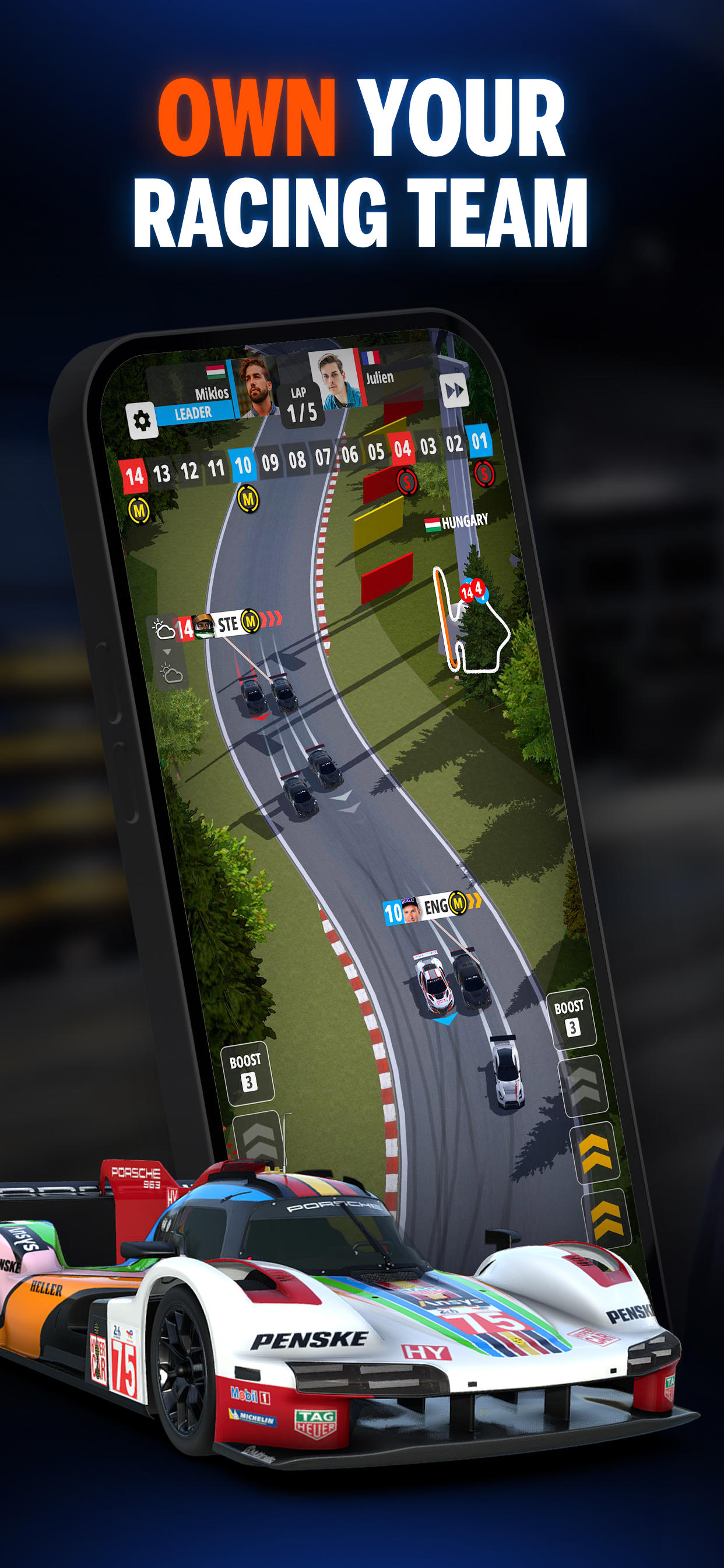 GT Manager Game Screenshot