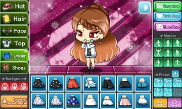 Moon Night Pretty Girl ゲームのスクリーンショット