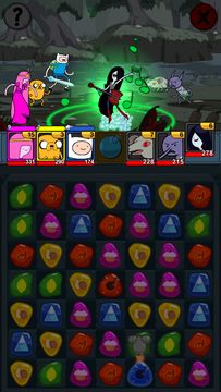 Adventure Time Puzzle Quest ภาพหน้าจอเกม