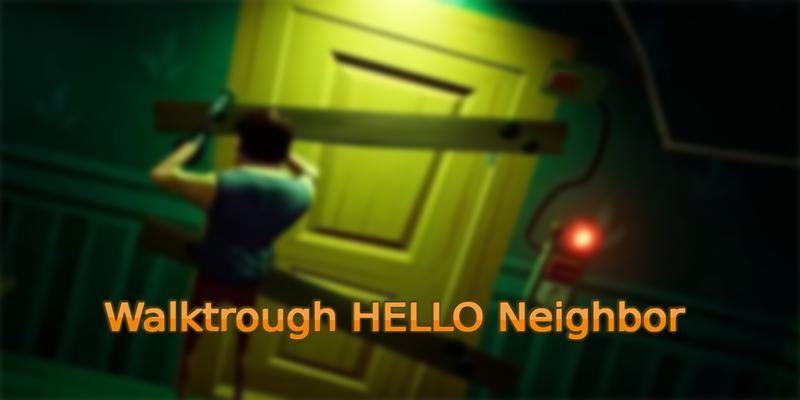 Screenshot of Walkthrough scary neighbor 2019 alpha series