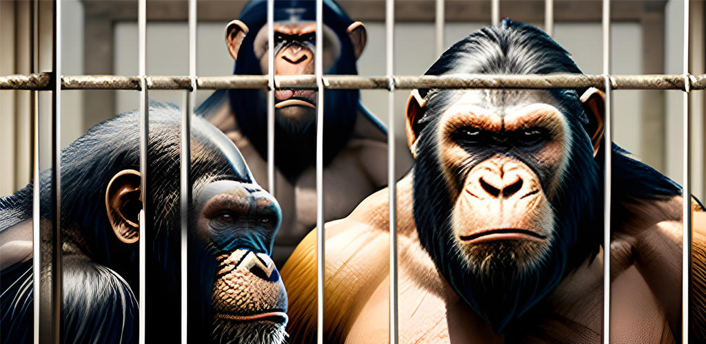 Banner of ហ្គេម Angry Gorilla Apes City 1.16