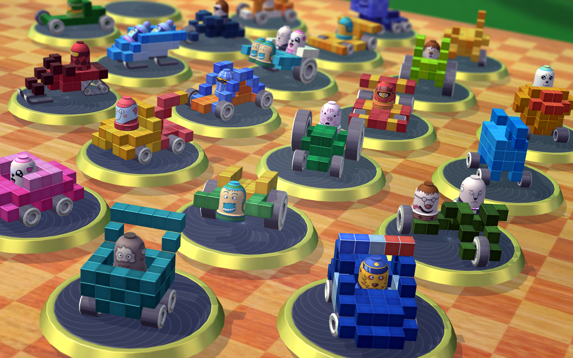 Blocks Racing 게임 스크린샷