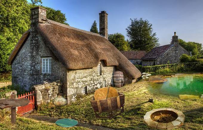 Beautiful Country House Escape Game Screenshot