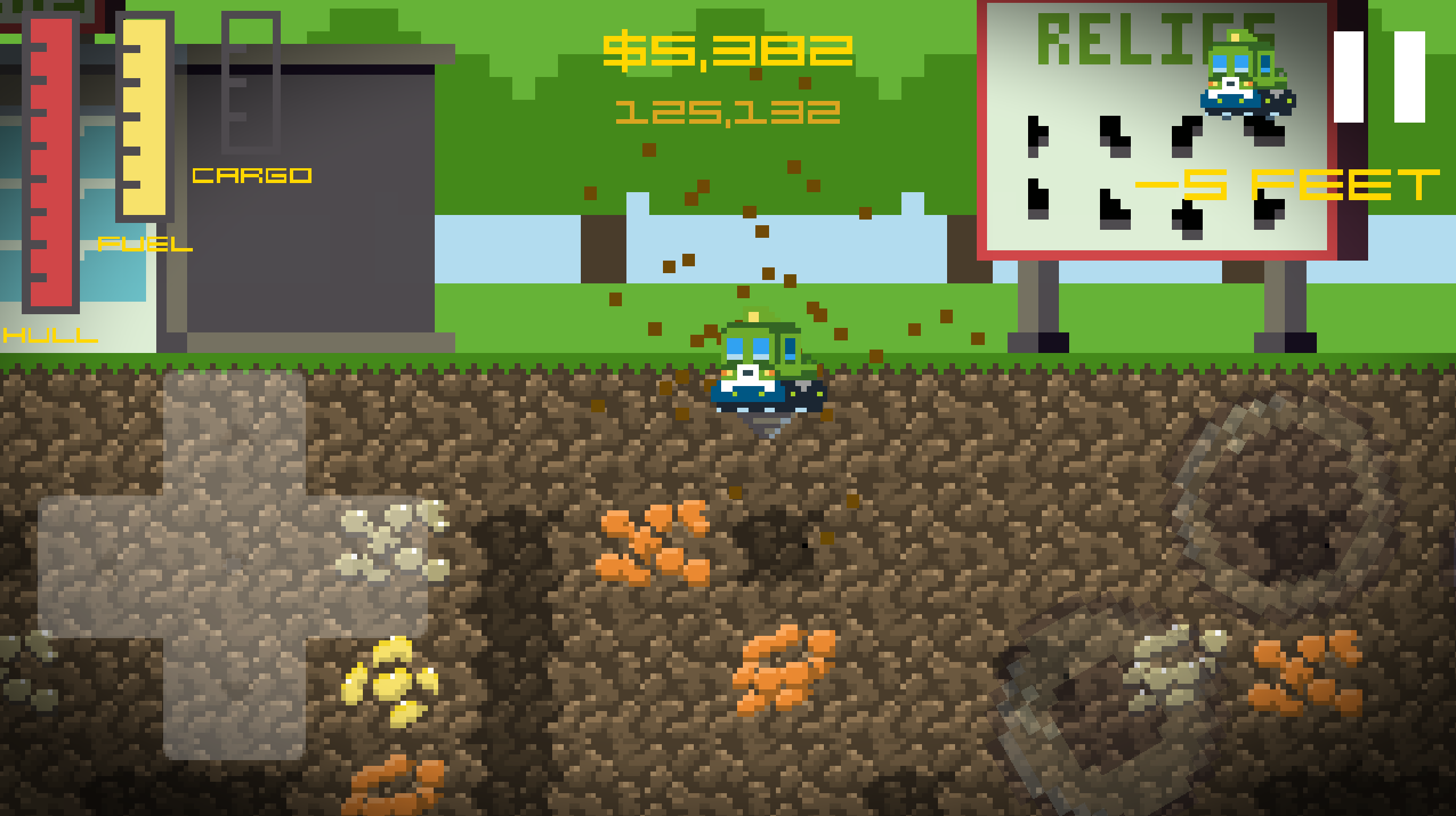 Mineral Miner! Game Screenshot