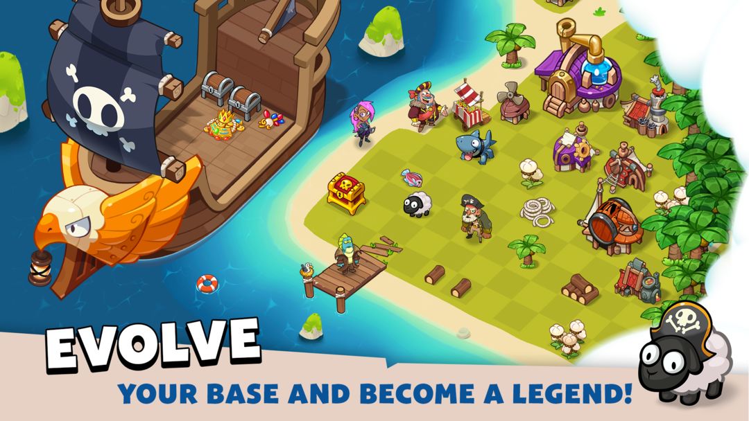 Screenshot of Pirate Evolution!