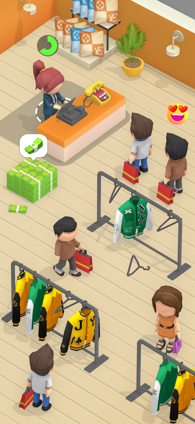 Fashion Street Game Screenshot