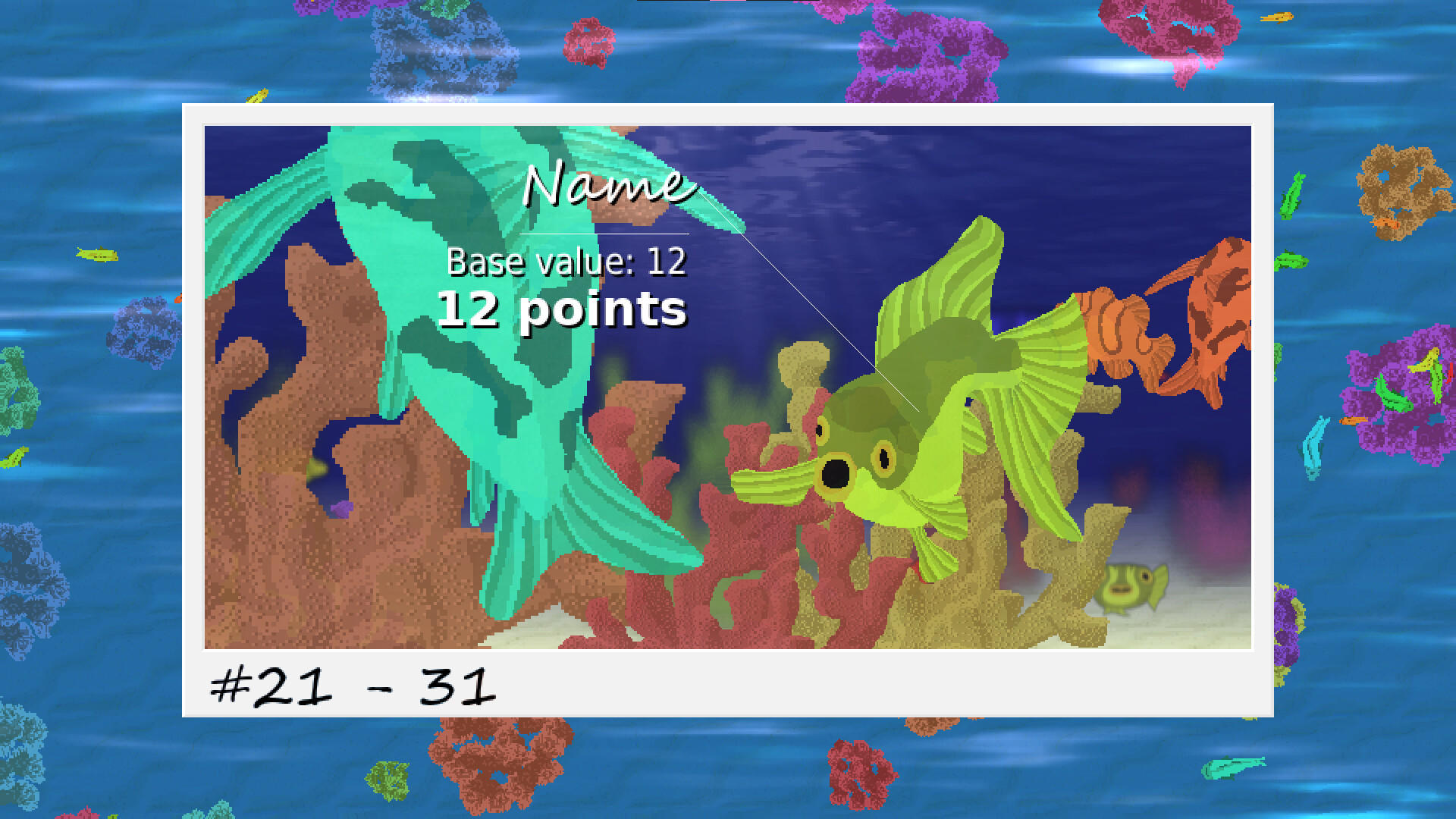 Piscirazzi: Fish Photo Shooter 게임 스크린 샷