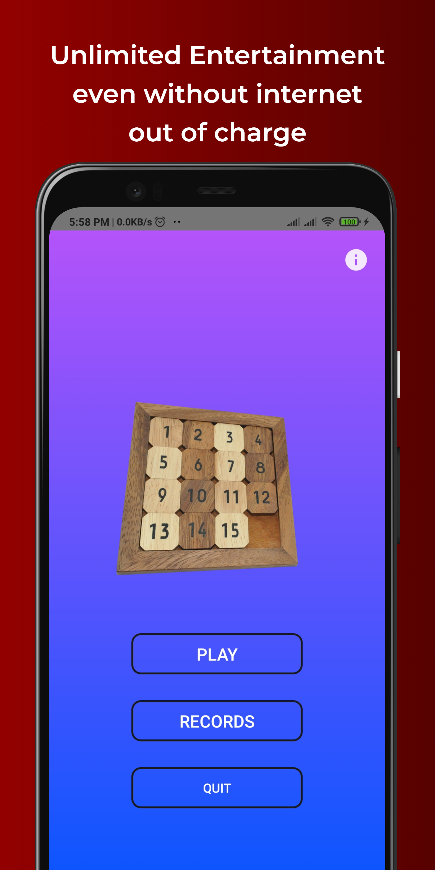 Скриншот игры Puzzle App