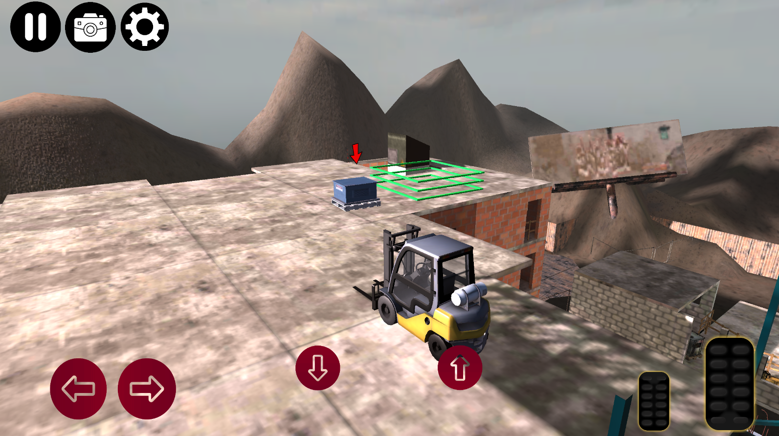 Forklift Driver Simulator Game Game Screenshot