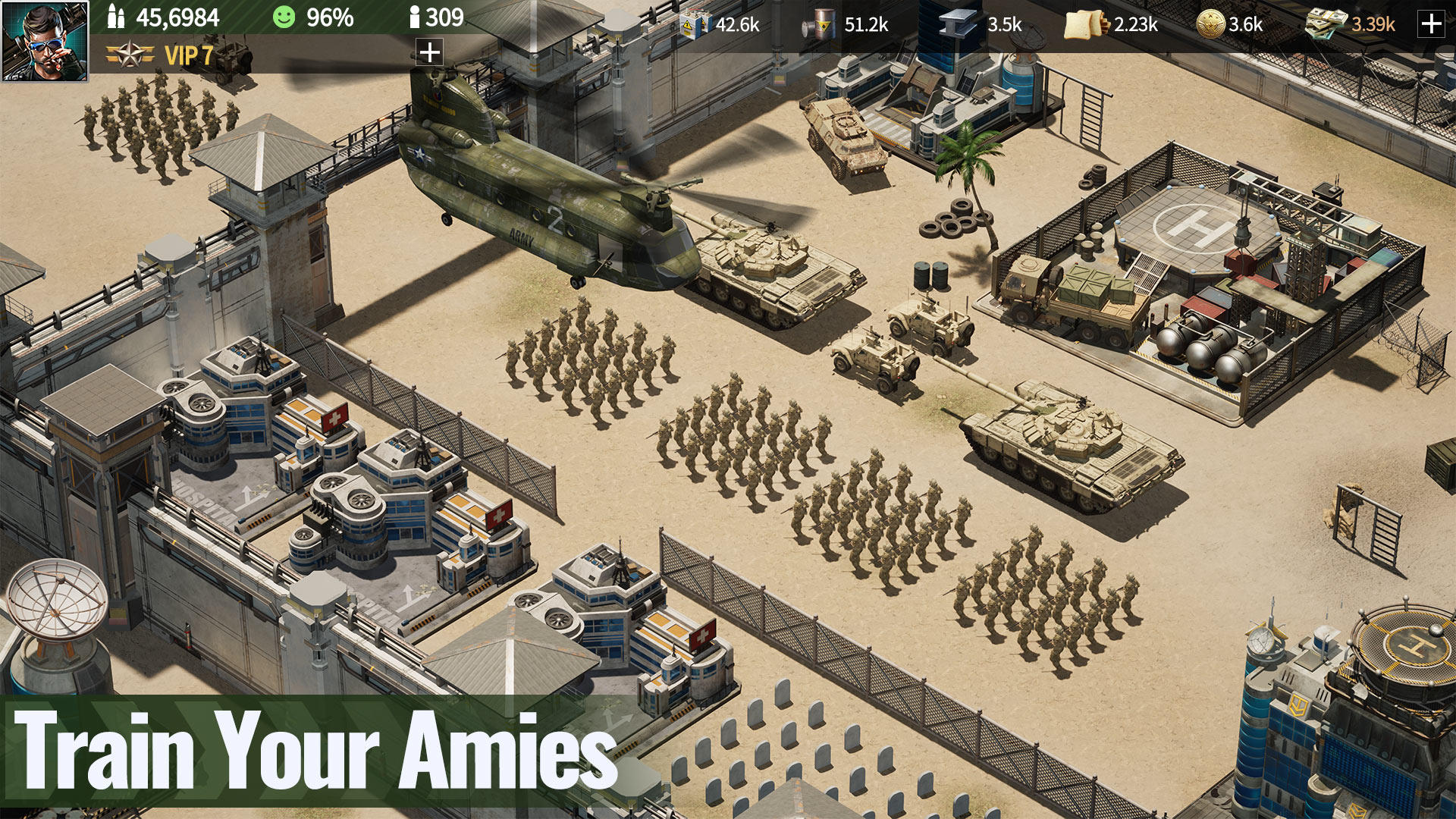 War Games - Commander Game Screenshot
