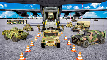 US Army Truck Transport Sim Game Screenshot