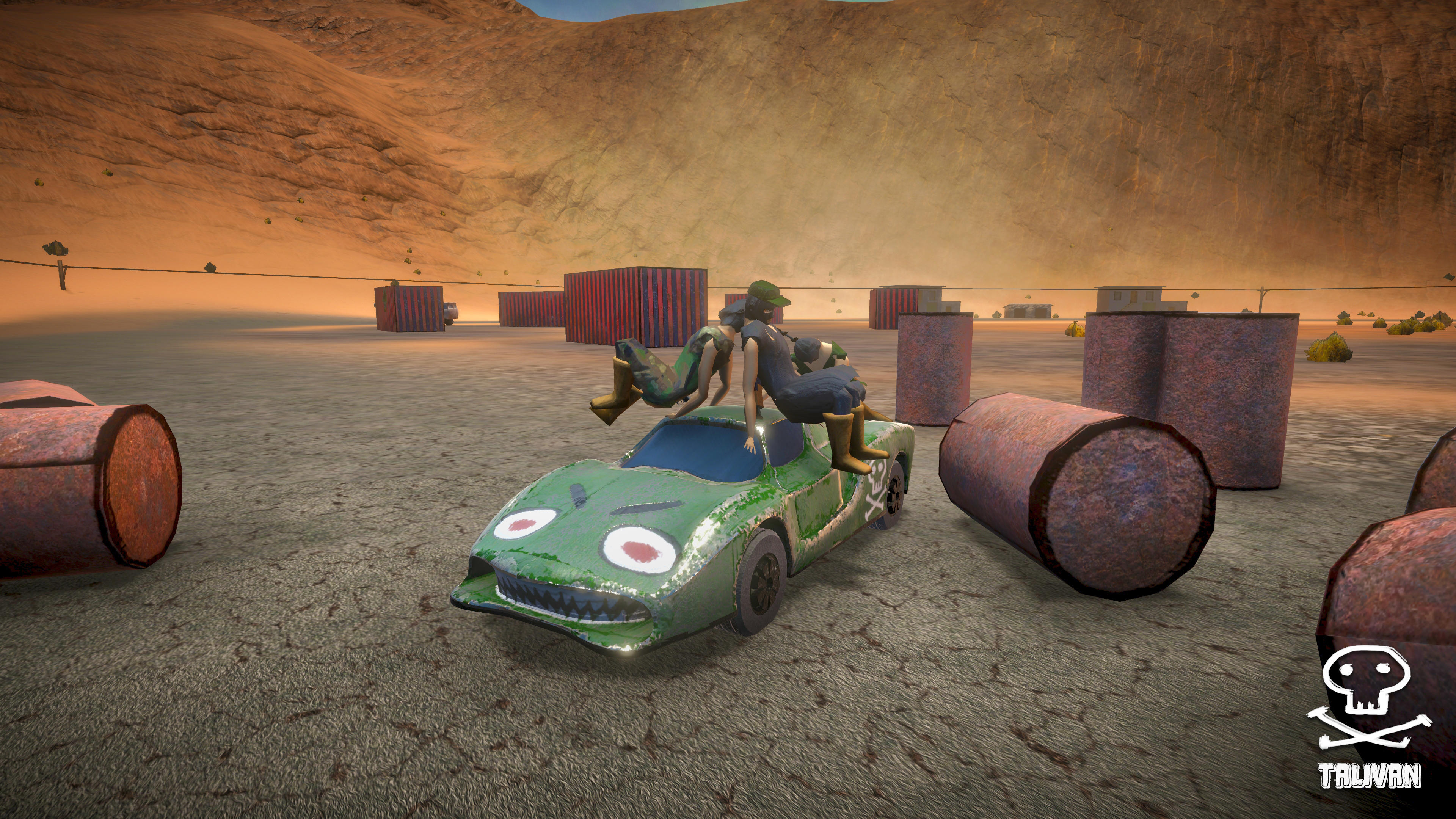 Screenshot of TaliVan - Offroad Racing Game