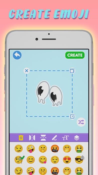 Custom Emoji Creator Game Screenshot
