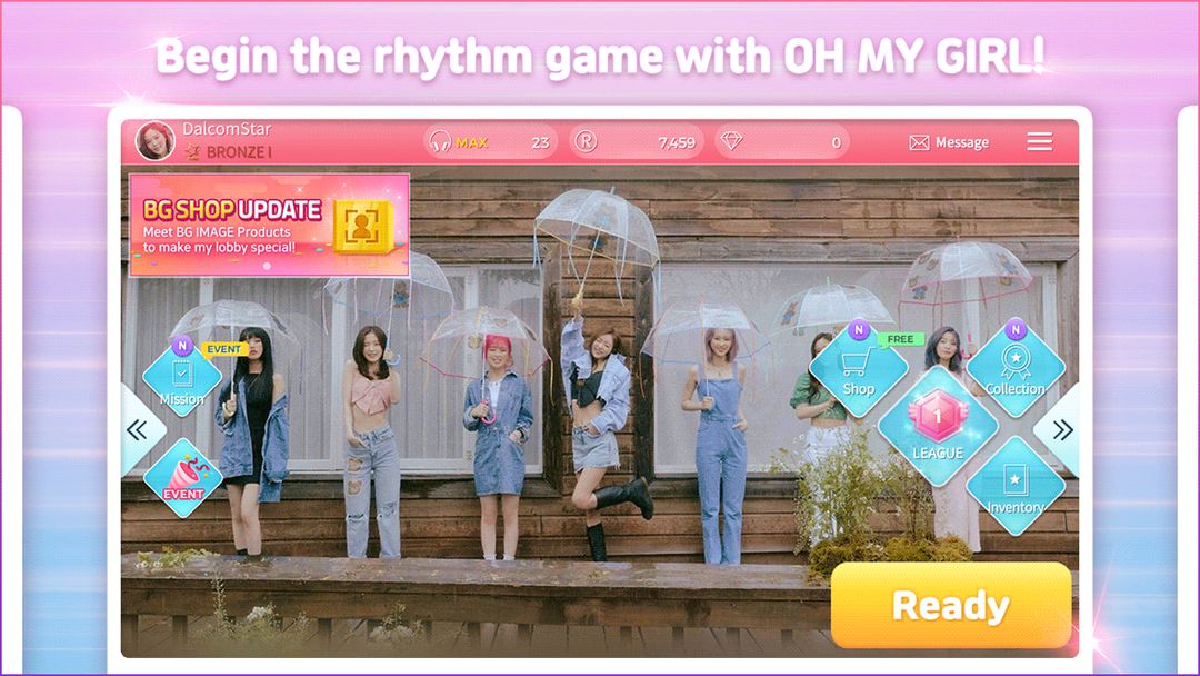 SuperStar OH MY GIRL screenshot game