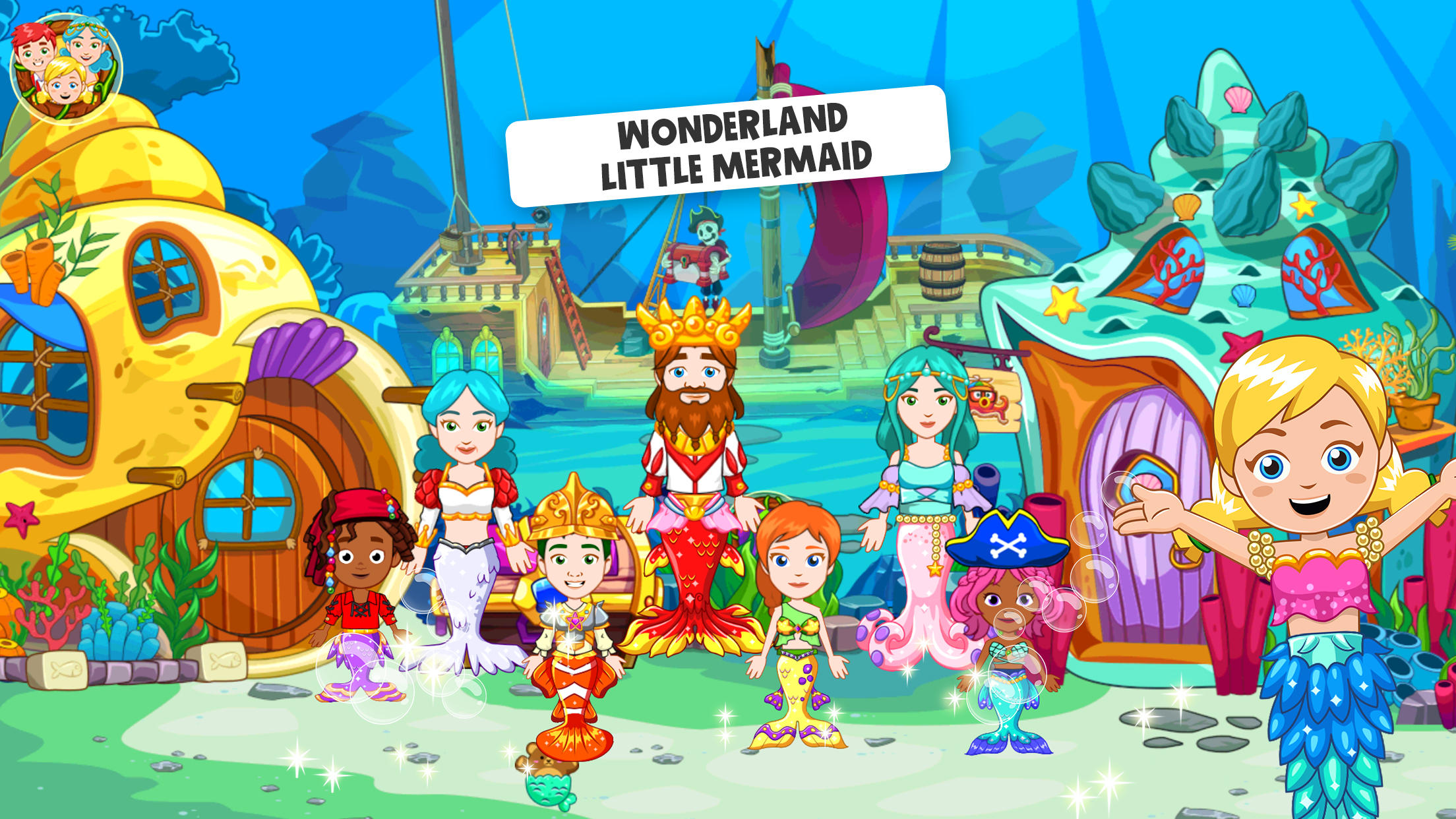 Screenshot of Wonderland: My Little Mermaid