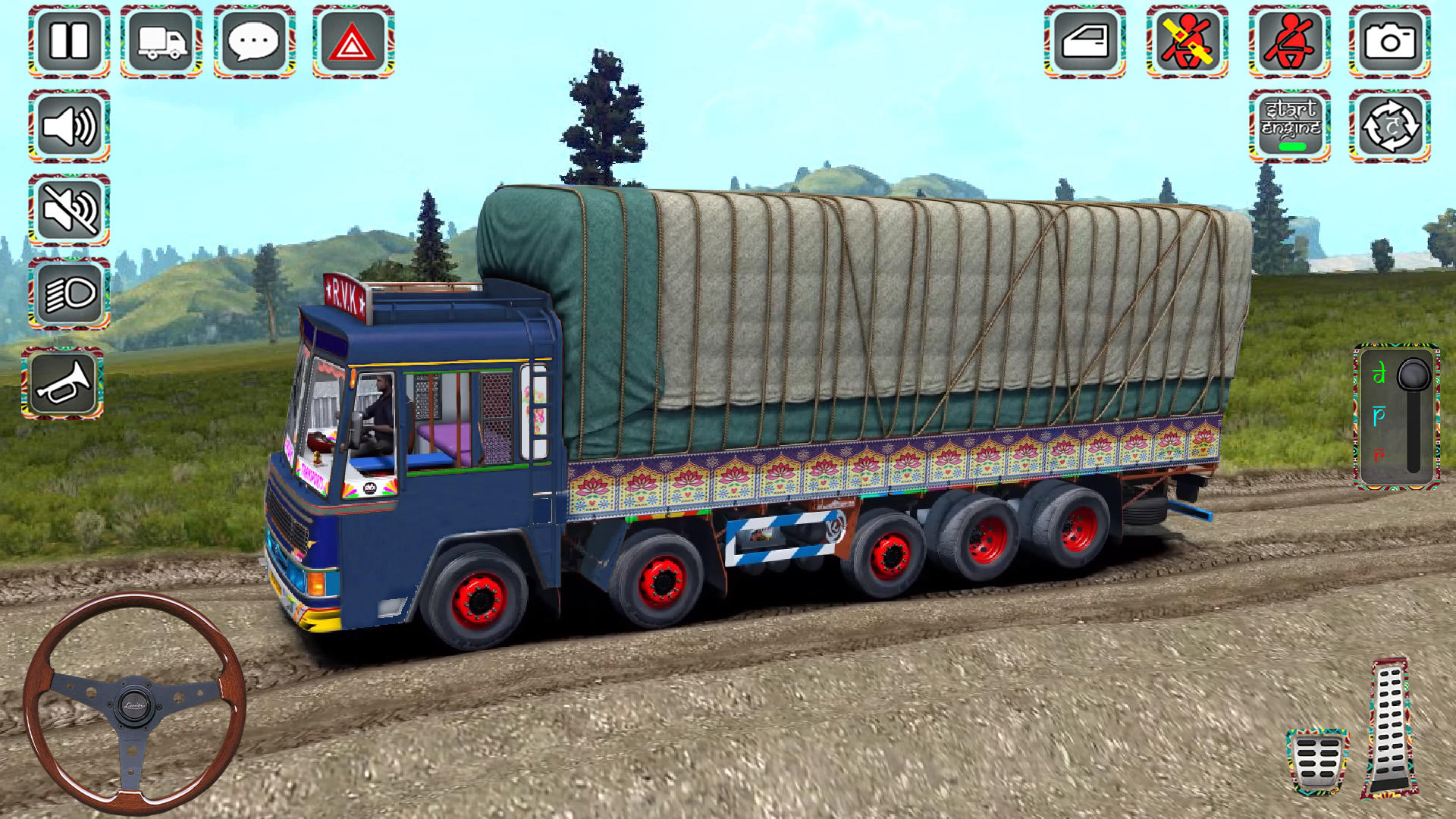 Screenshot 4 of Indian Truck Larry Simulator 