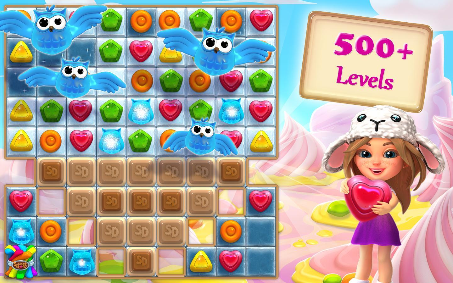 Sweet Dreams - Amazing Match 3 ゲームのスクリーンショット