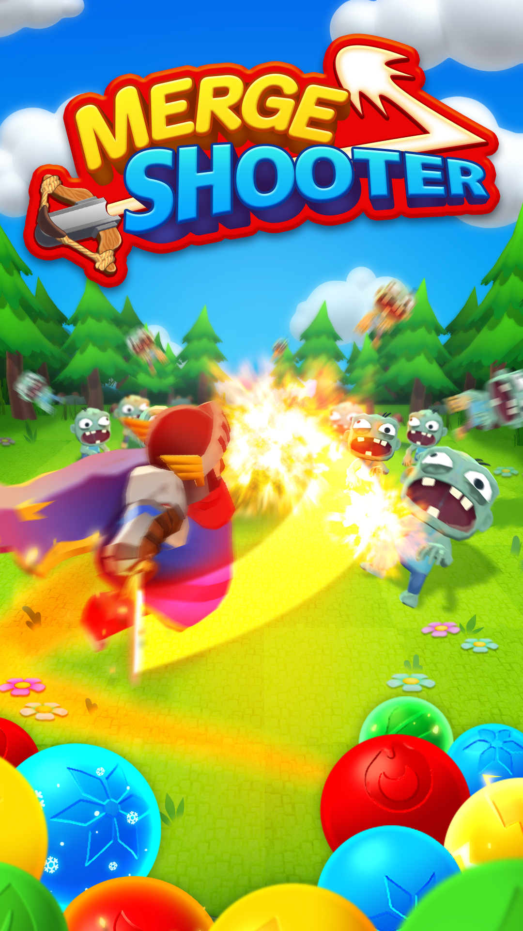 Merge Shooter Game Screenshot
