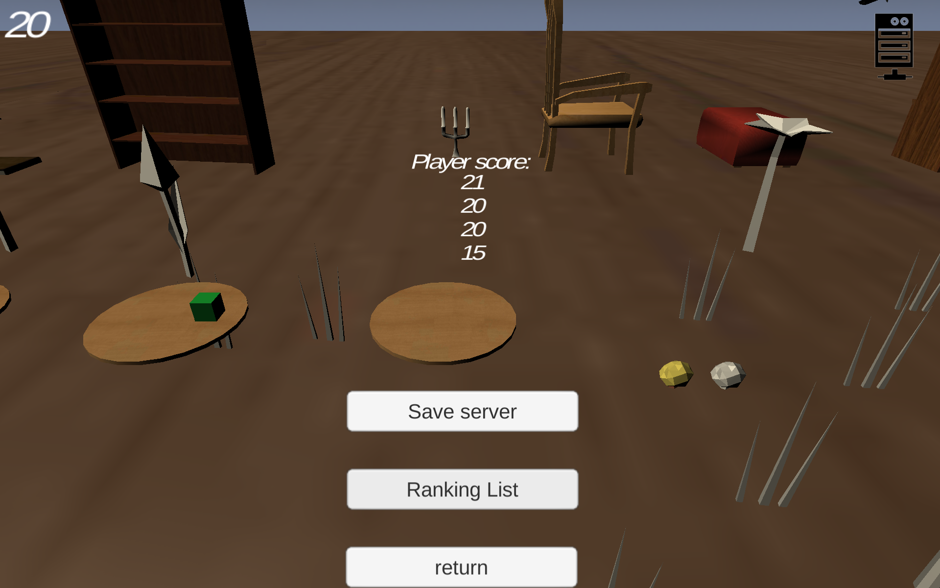 方块跳一跳 Game Screenshot