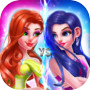 Ice VS Fire Princess Makeup