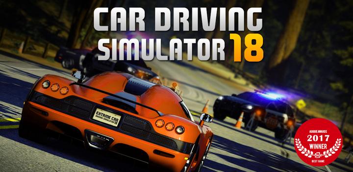 Banner of Extreme Car Driving Simulator 2018 0.0.12