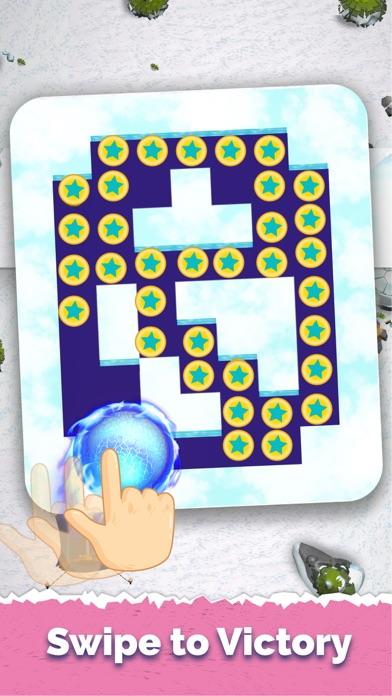 Captura de Tela do Jogo Push Ball - Maze Puzzle