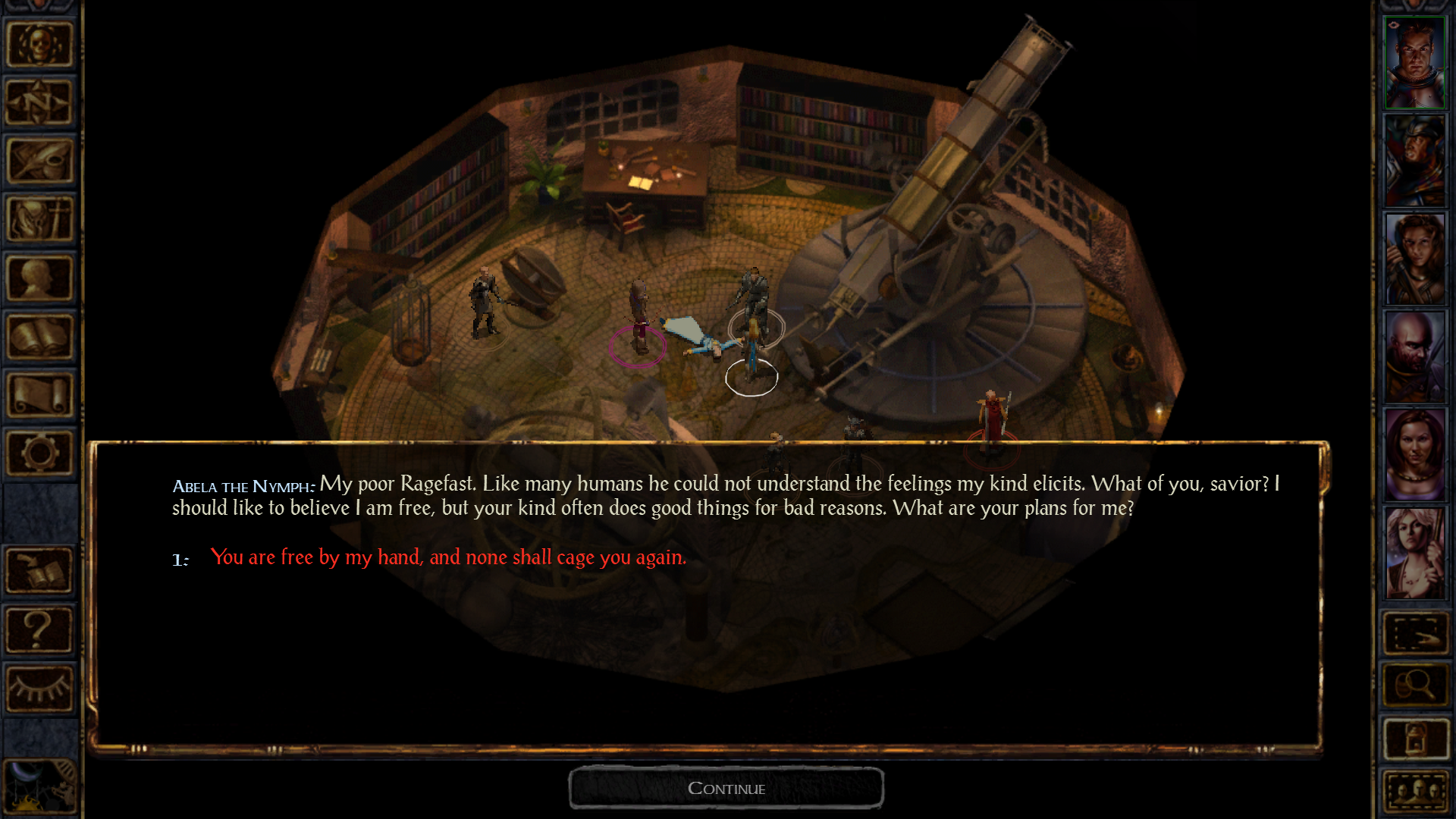 Baldur's Gate Enhanced Edition Game Screenshot