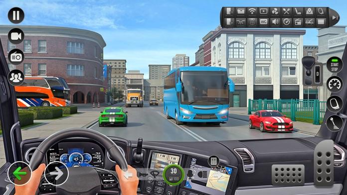 real ônibus dirigindo jogo versão móvel andróide iOS apk baixar  gratuitamente-TapTap