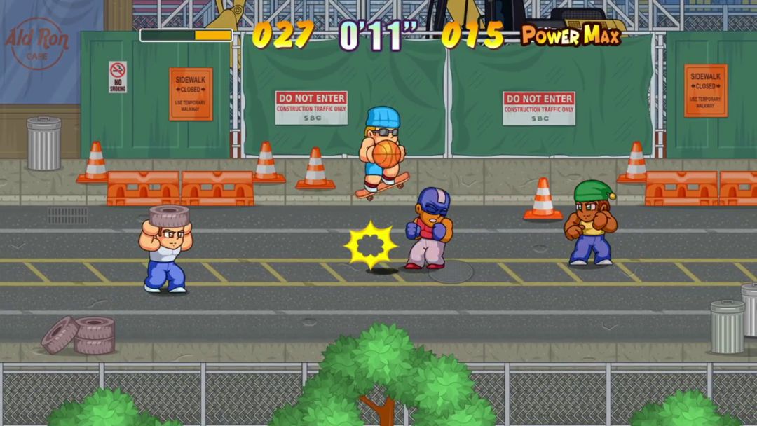 Screenshot of Street Basket Challenge Demo