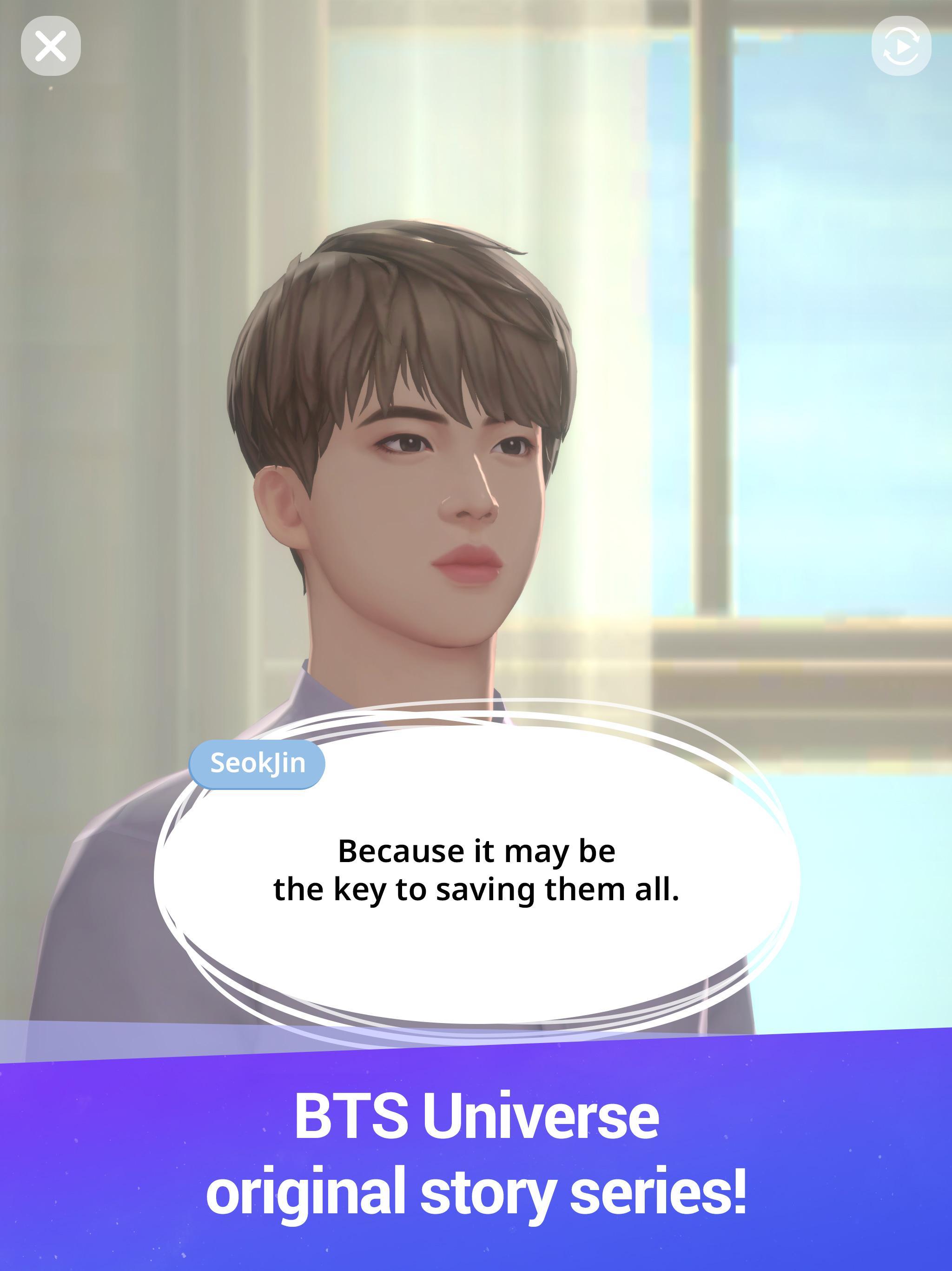 BTS Universe Story Game Screenshot