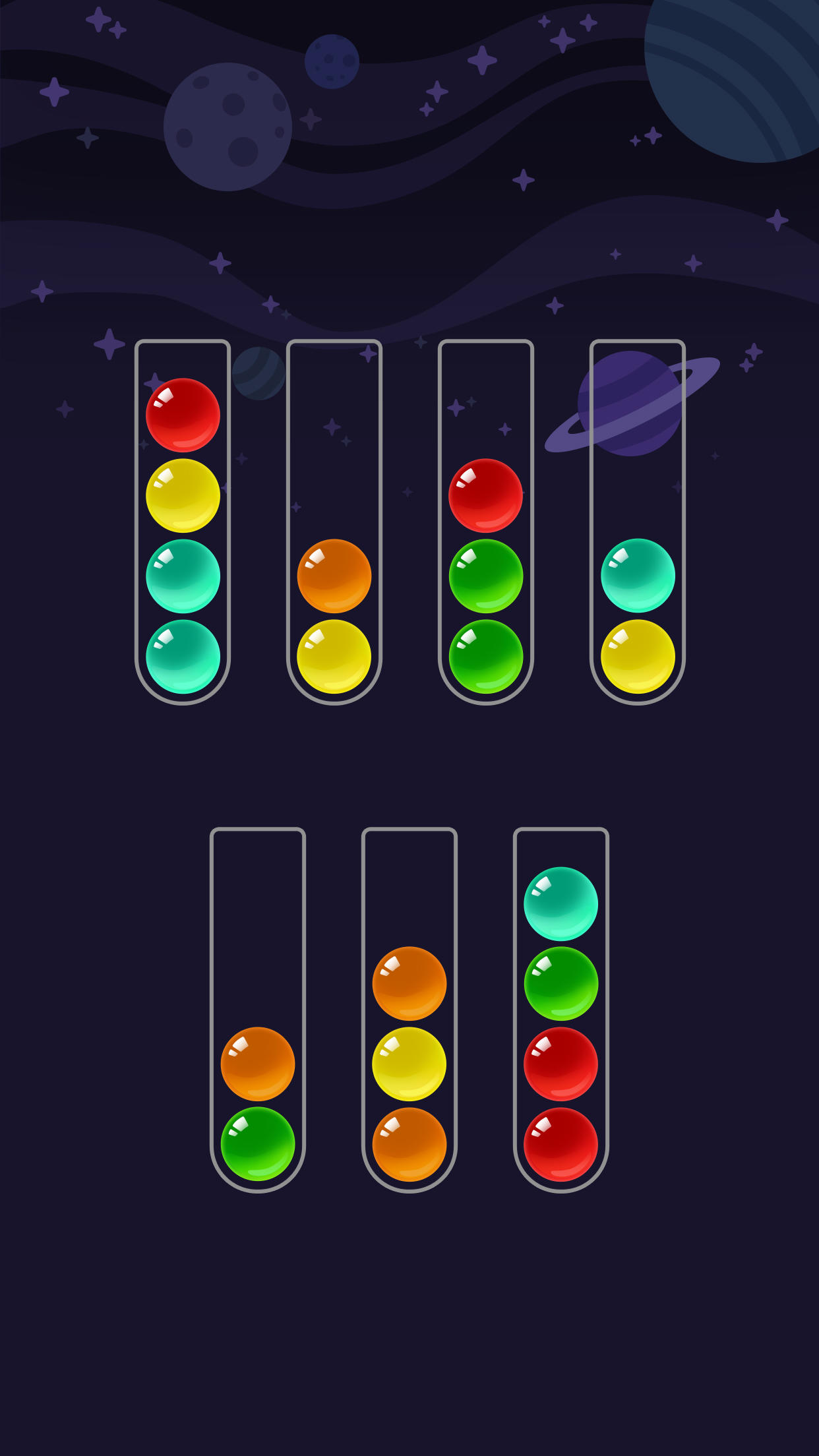 Скриншот игры Ball Sort: Color Puzzle Master