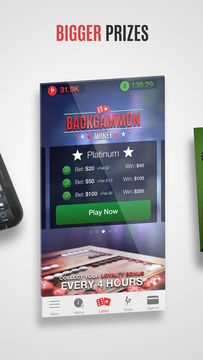 Backgammon For Money - Online Game Screenshot