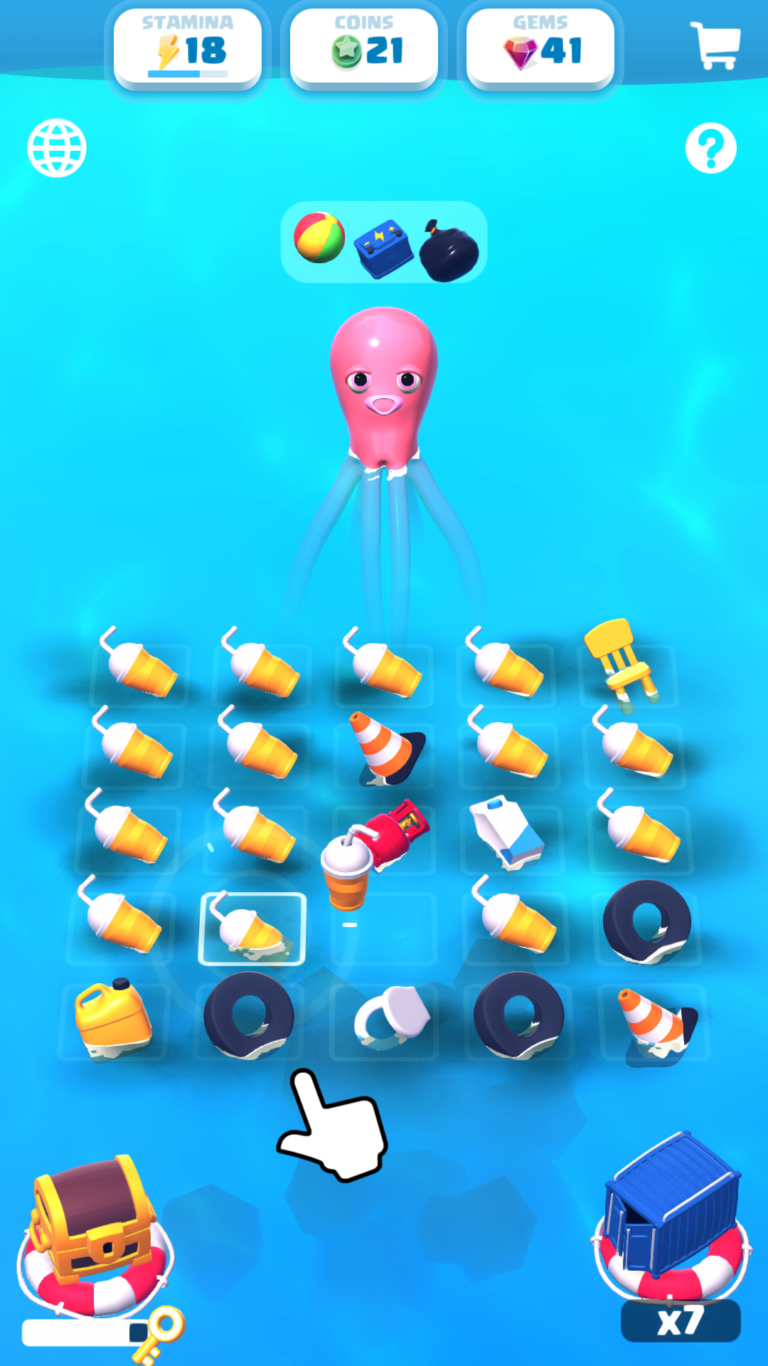 Save the Ocean Game Screenshot