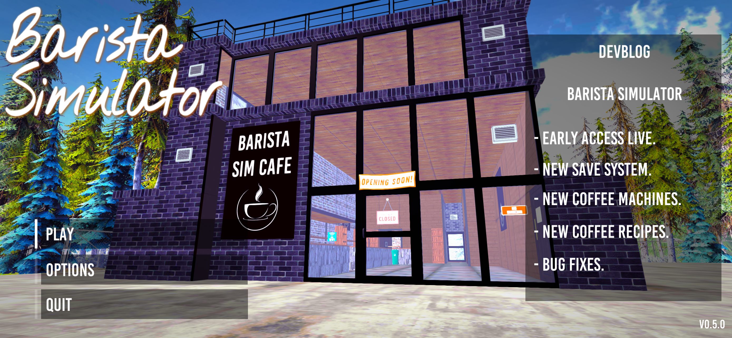 Screenshot of Barista Simulator