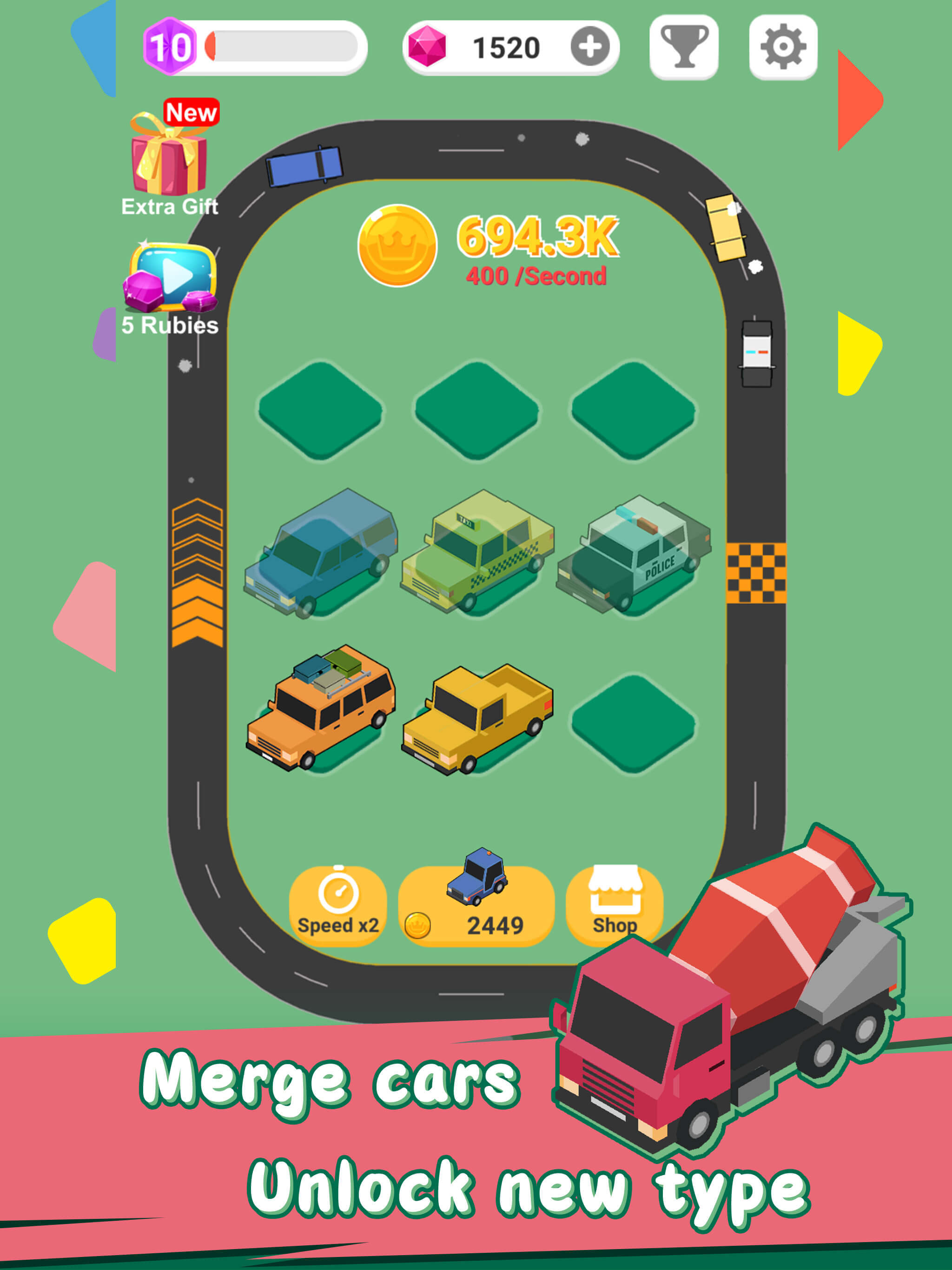 Merge Highway Game Screenshot
