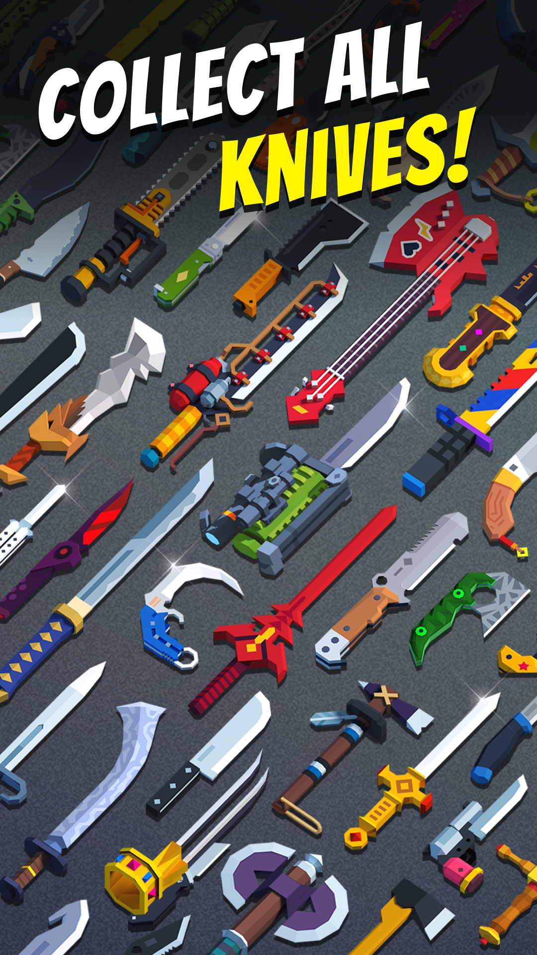 Flippy Knife: 3D flipping game Game Screenshot