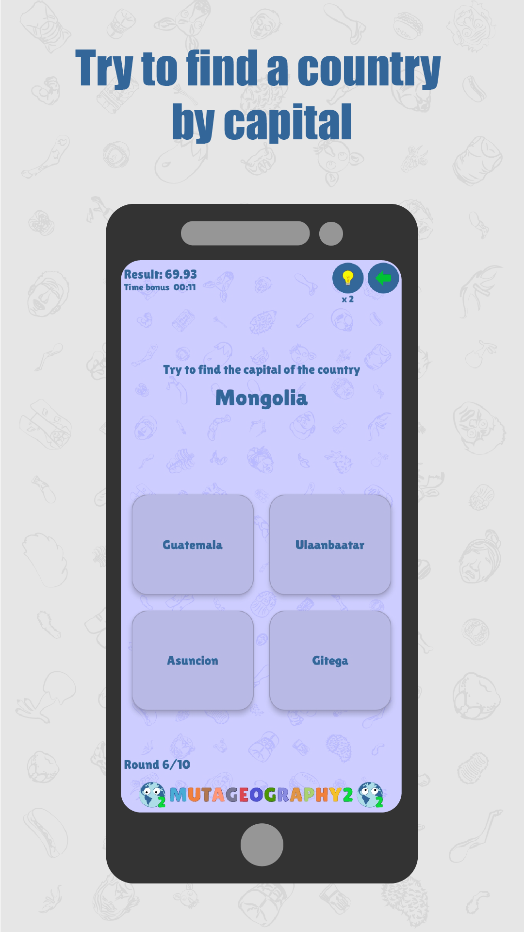 MutaGeography2 Game Screenshot