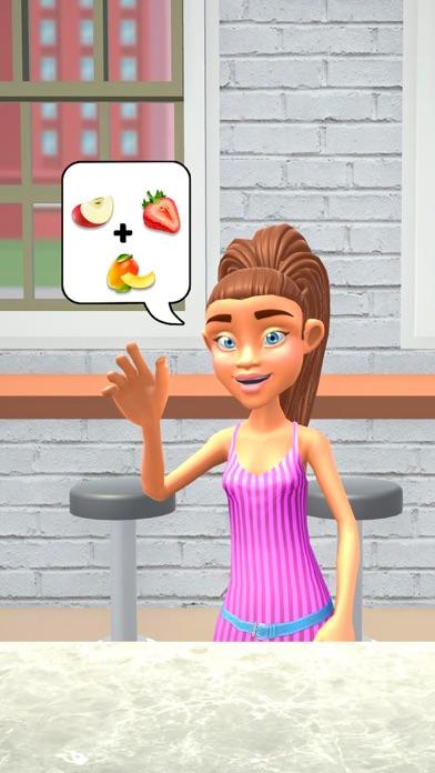 Captura de Tela do Jogo My Cafe: DIY Smoothie Games