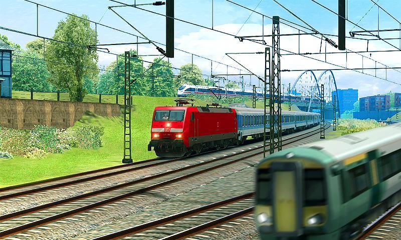 Train Simulator 3D Game Screenshot