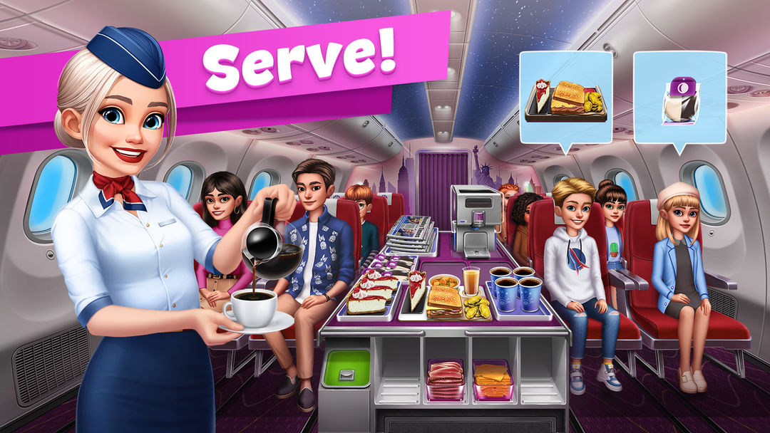 Airplane Chefs - Cooking Game ภาพหน้าจอเกม