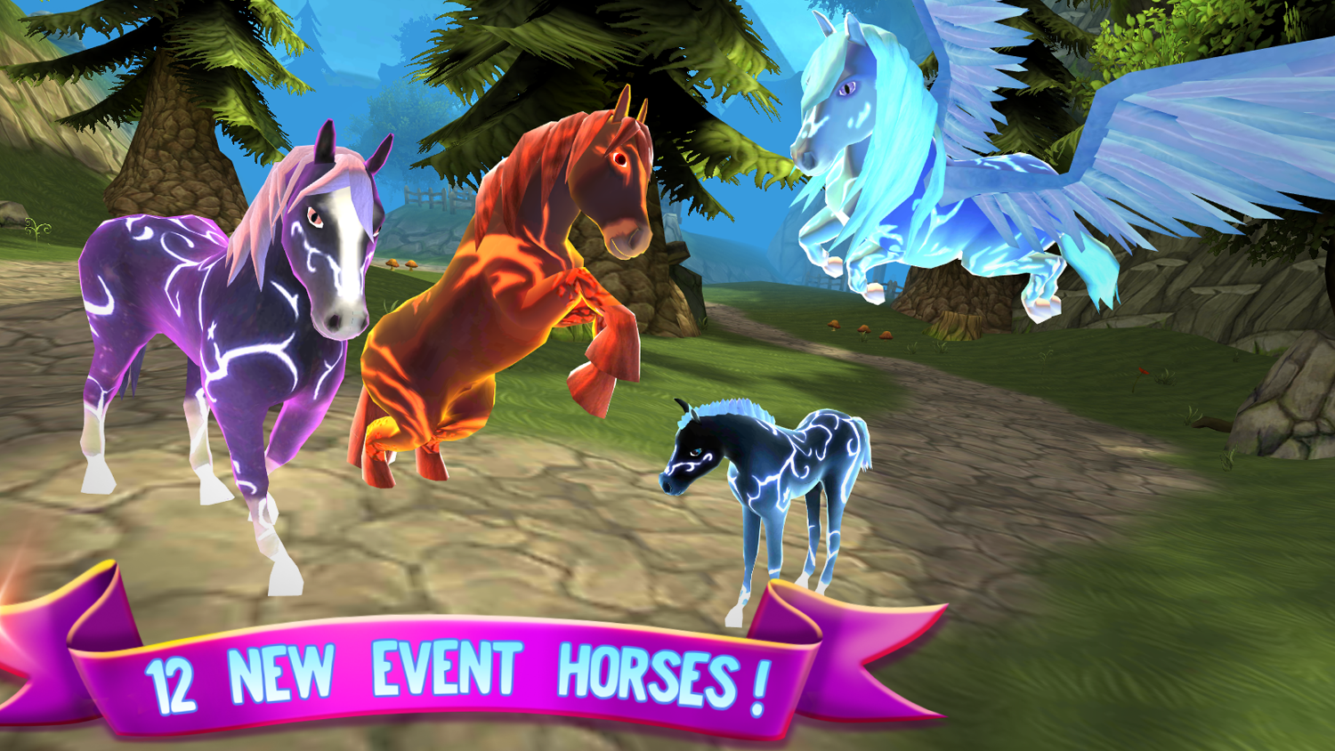 Horse Paradise: My Dream Ranch Game Screenshot